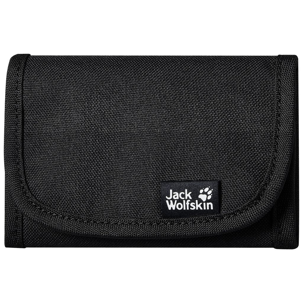 Jack Wolfskin MOBILE BANK Női Pénztárca Fekete - JHXTSI-539